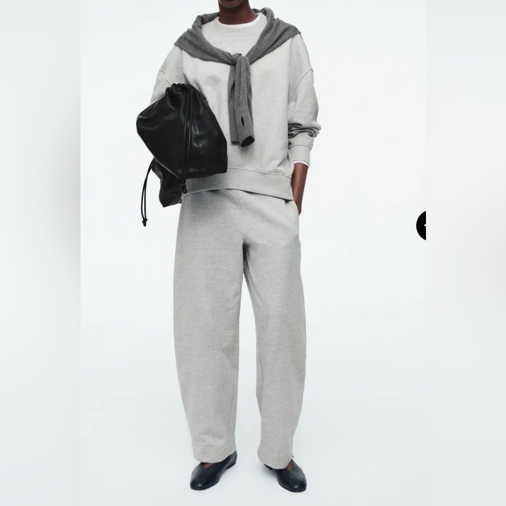 COS Cotton Barrel Leg Jogger